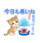 ちび猫の夏（個別スタンプ：5）