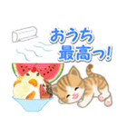 ちび猫の夏（個別スタンプ：7）