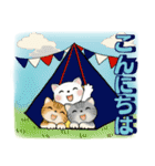 可愛い猫さん達のスタンプ♡夏編（個別スタンプ：2）