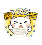 可愛い猫さん達のスタンプ♡夏編（個別スタンプ：17）