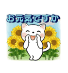 可愛い猫さん達のスタンプ♡夏編（個別スタンプ：25）