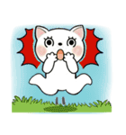 可愛い猫さん達のスタンプ♡夏編（個別スタンプ：34）
