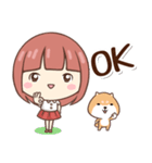 エリ＆ぷにぷにシバちゃん-日常生活編（個別スタンプ：5）