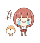 エリ＆ぷにぷにシバちゃん-日常生活編（個別スタンプ：38）