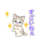 優しい ばあば猫ちゃん（個別スタンプ：3）