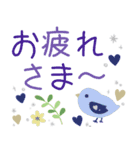 3匹のくろねこ♦ここあ 北欧風スタンプ（個別スタンプ：8）