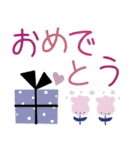 3匹のくろねこ♦ここあ 北欧風スタンプ（個別スタンプ：23）