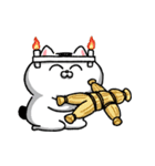 ワイロを贈る猫★挨拶・煽りに使いやすい！（個別スタンプ：7）