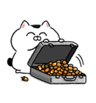 ワイロを贈る猫★挨拶・煽りに使いやすい！（個別スタンプ：11）