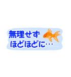 省スペース♪涼しい金魚スタンプ（個別スタンプ：15）