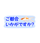 省スペース♪涼しい金魚スタンプ（個別スタンプ：25）