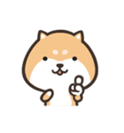 ぷにぷにシバちゃん-絵文字ステッカー（個別スタンプ：5）