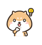 ぷにぷにシバちゃん-絵文字ステッカー（個別スタンプ：16）