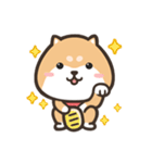 ぷにぷにシバちゃん-絵文字ステッカー（個別スタンプ：38）