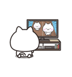 【スポーツ応援】盛り上がるネコスタンプ（個別スタンプ：5）