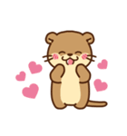 コツメカワウソ♡毎日使える言葉（個別スタンプ：28）