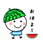 しろぴーの毎日使える言葉 夏（個別スタンプ：2）