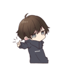 メンヘラくん。11.5（カスタム）（個別スタンプ：3）