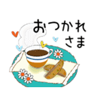 普通に大人女子 夏の気遣い  (毎日編)（個別スタンプ：13）