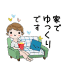 普通に大人女子 夏の気遣い  (毎日編)（個別スタンプ：15）