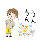 普通に大人女子 夏の気遣い  (毎日編)（個別スタンプ：34）