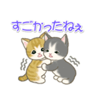 夏～秋 もこもこ猫ちゃんズ（個別スタンプ：25）
