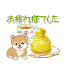 夏～秋 よちよち豆柴（個別スタンプ：29）