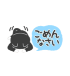 【省スペース】ハチワレ猫こてつ（個別スタンプ：27）