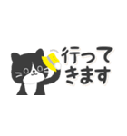 【省スペース】ハチワレ猫こてつ（個別スタンプ：29）
