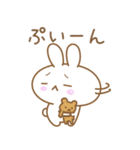 あざとめウサピ【会いたいを伝える】（個別スタンプ：17）