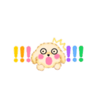 かわいいトイプードル❤️省スペース（個別スタンプ：18）