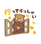 コツメカワウソ ＆ BROWN ＆ FRIENDS 毎日（個別スタンプ：10）