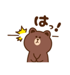コツメカワウソ ＆ BROWN ＆ FRIENDS 毎日（個別スタンプ：33）