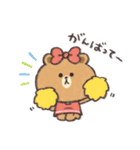ぐーたらBROWN ＆ FRIENDS（個別スタンプ：9）