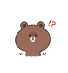 ぐーたらBROWN ＆ FRIENDS（個別スタンプ：28）