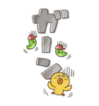【かなぴ】BIGスタンプ★BROWN ＆ FRIENDS（個別スタンプ：24）