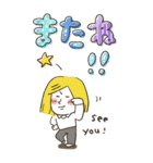 【かなぴ】BIGスタンプ★BROWN ＆ FRIENDS（個別スタンプ：32）