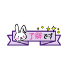 シンプル♡毎日スタンプ[省スペース]（個別スタンプ：5）