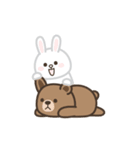 【毒舌】BROWN ＆ FRIENDS（個別スタンプ：12）