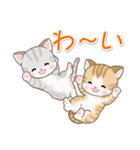 よちよちベビーにゃんこの毎日（個別スタンプ：33）