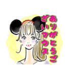 オシャレ女子♡ダジャレ＆死語（個別スタンプ：1）
