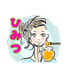 オシャレ女子♡ダジャレ＆死語（個別スタンプ：18）