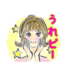 オシャレ女子♡ダジャレ＆死語（個別スタンプ：19）