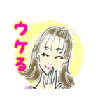 オシャレ女子♡ダジャレ＆死語（個別スタンプ：34）