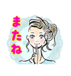 オシャレ女子♡ダジャレ＆死語（個別スタンプ：40）