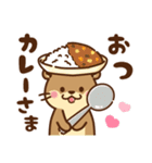 コツメカワウソ♡毎日ダジャレ（個別スタンプ：5）