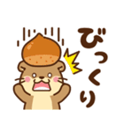 コツメカワウソ♡毎日ダジャレ（個別スタンプ：27）