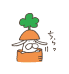 うさぎタイツのリアクション（個別スタンプ：6）