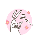 うさぎタイツのリアクション（個別スタンプ：7）