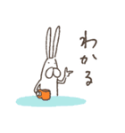 うさぎタイツのリアクション（個別スタンプ：9）